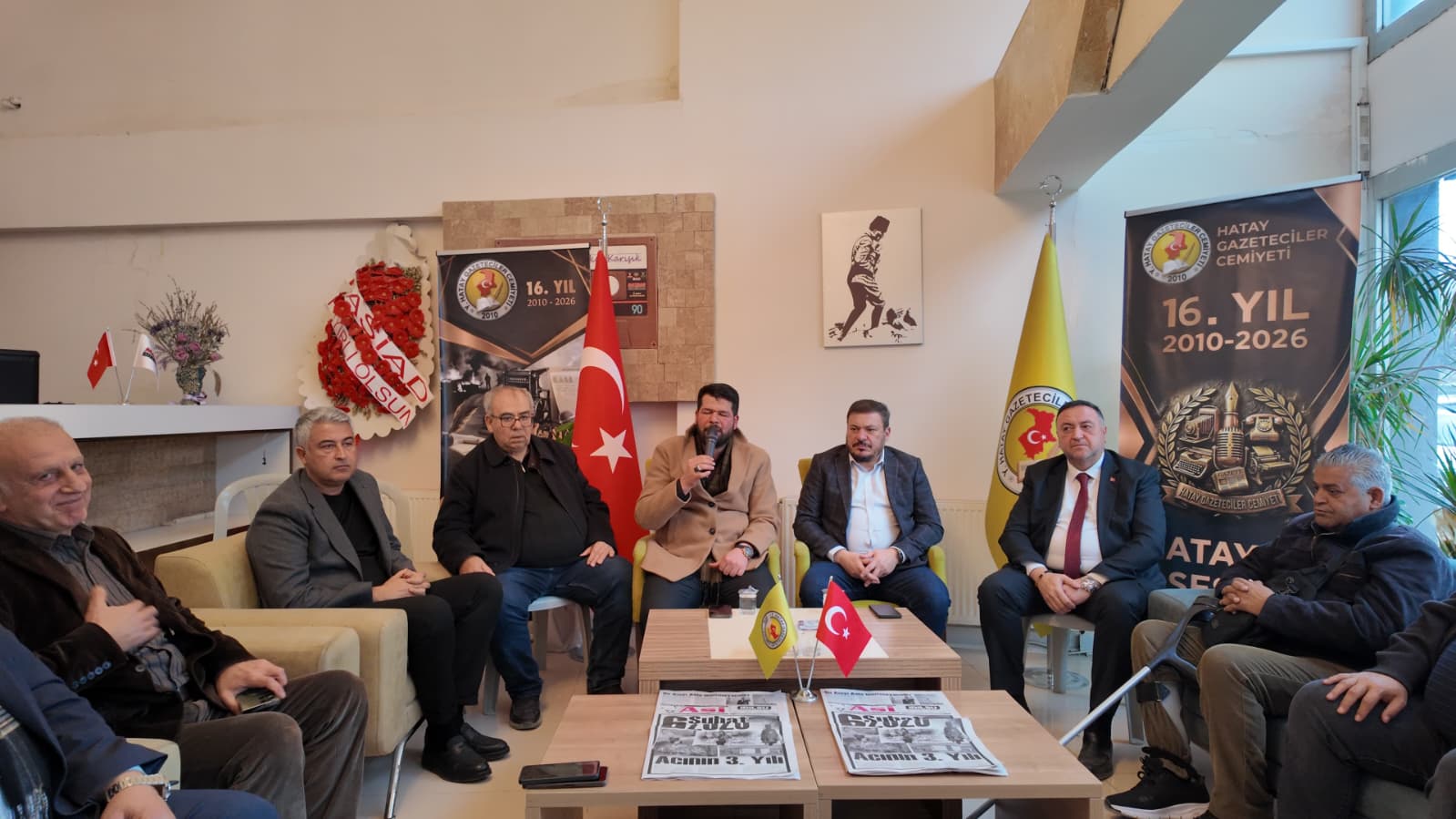 Hatay Gazeteciler Cemiyeti’nden 6 Şubat’ta Anma Mevlidi